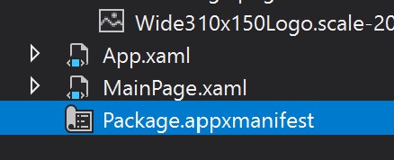 Package.appxmanifest