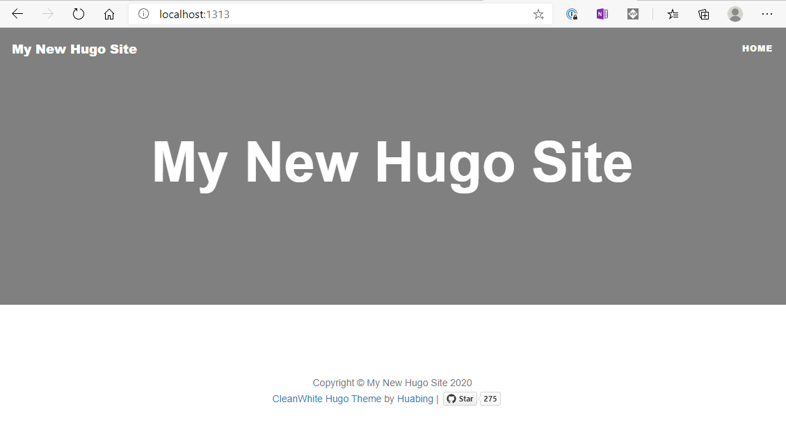 First Test run of the new Blog Site